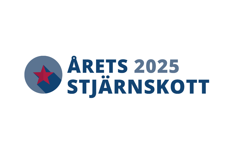 En symbolisk bild av en ung entreprenör som tar emot ett pris på scen, med strålkastarljus och applåderande publik i bakgrunden.