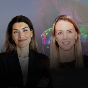 Sofia Eriksson, Director of Sales EMEA, Event Services, och Emma Lindkvist, Business Development Manager